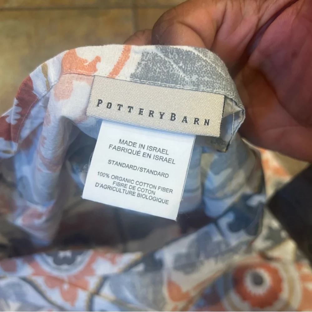Pottery. Barn Veronica Duvet Cover 2 Pillow Shans King Medallion